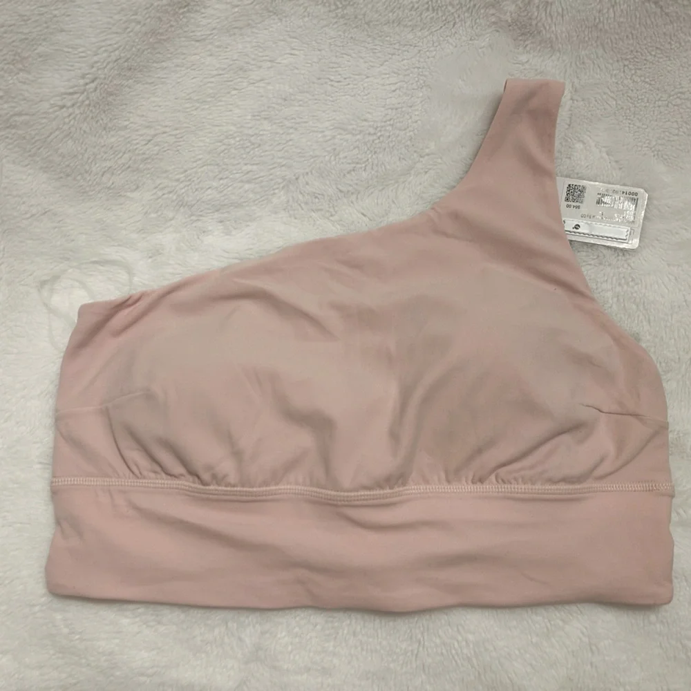 NWT Lululemon Athletica one shoulder sports bra. Size 12 C/D. Align asymmetrical - Picture 1 of 11